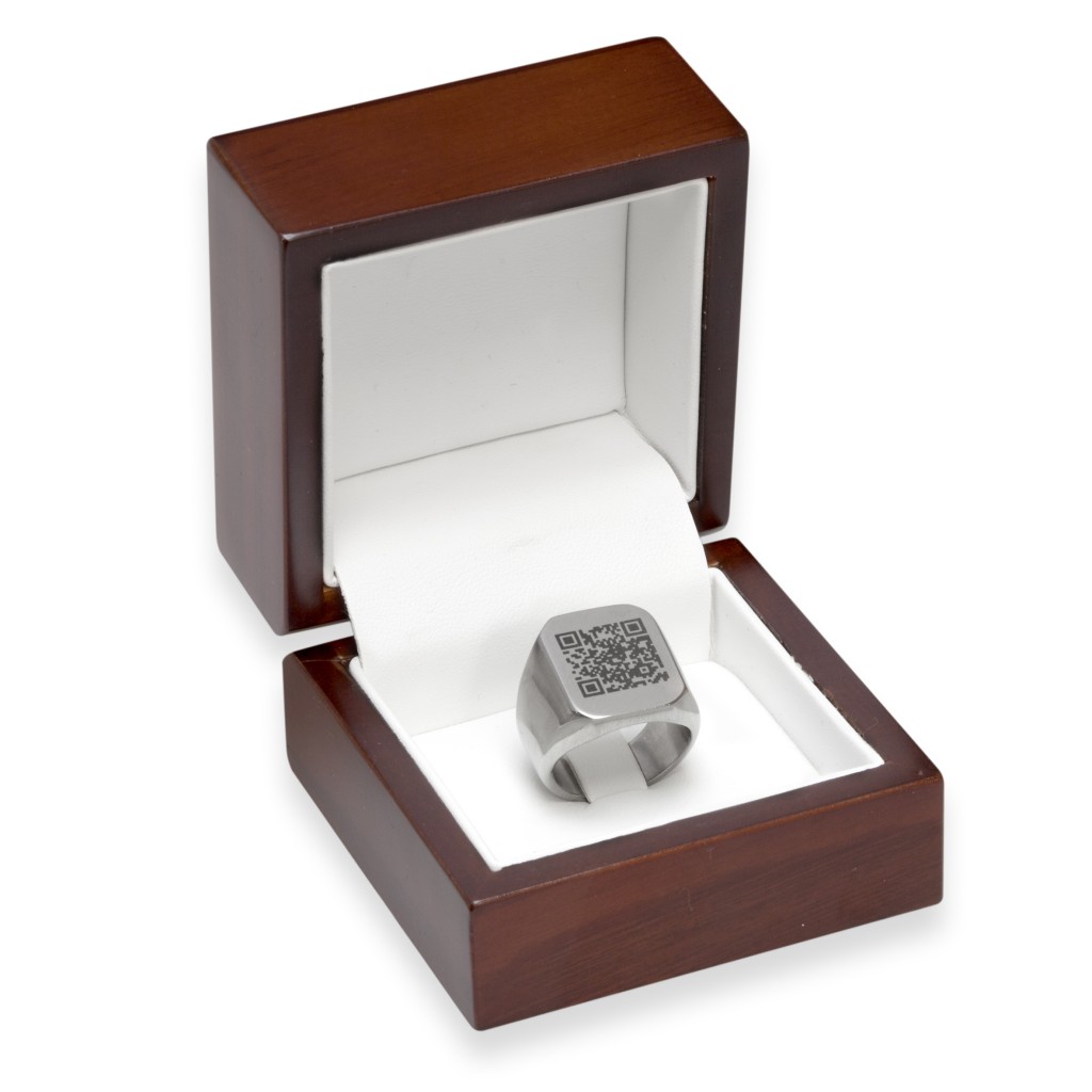 Edles Etui zum Ring
